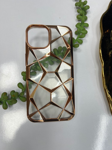 قاب کاور گارد سه بعدی هندسی برای آیفون 13/14 کد2101