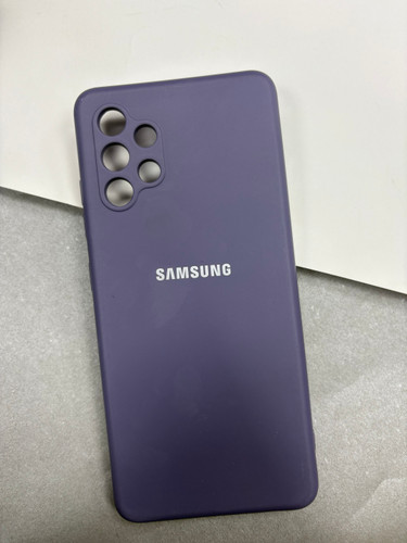 قاب گارد کاور سیلیکونی بنفش سامسونگ A32 4G کد 1085