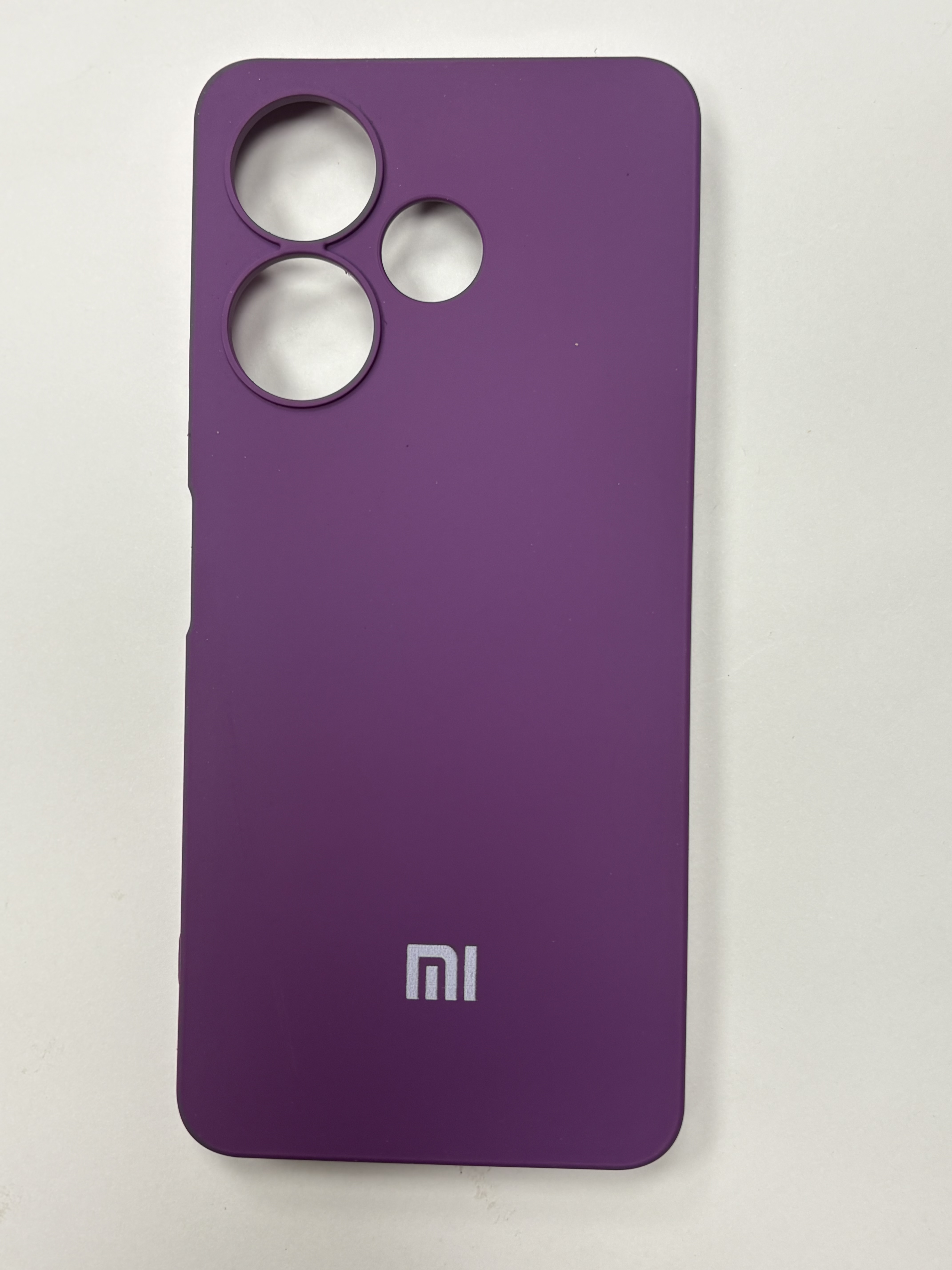 قاب گارد کاور سیلیکونی بنفش شیائومی redmi 13 کد 1683