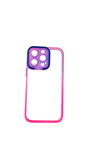 قاب کاور گارد شفاف دور رنگی آیفون iPhone 13pro کد ۳۴۴۰