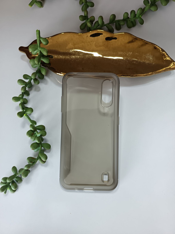 قاب گارد کاور سیلیکون بد.ون رنگ سامسونگ A01 کد 3055