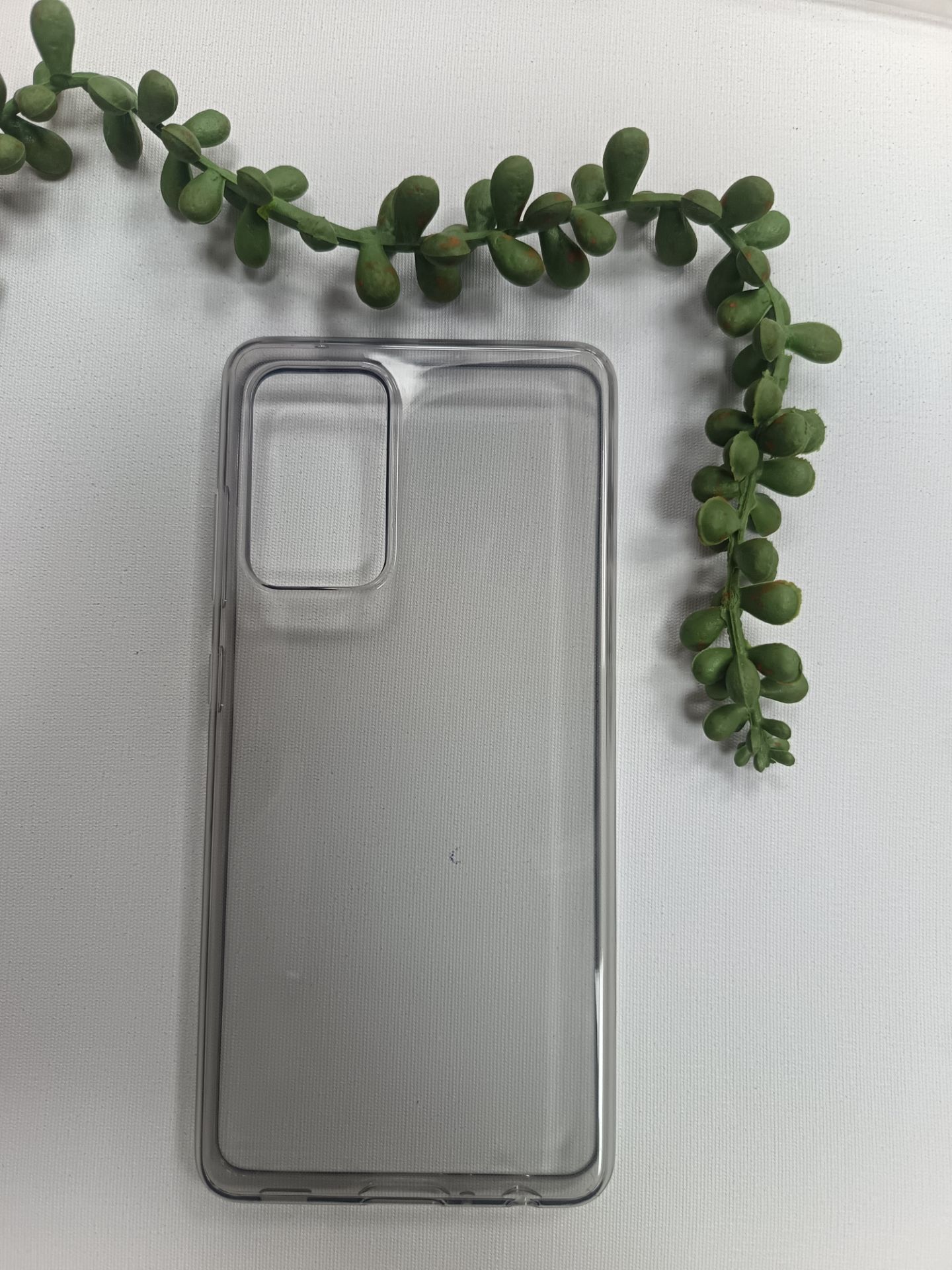 قاب گارد کاور سیلیکونی شفاف سامسونگ A52 کد 3414