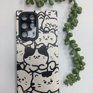 قاب گربه سامسونگ S22 ultra کد 1338