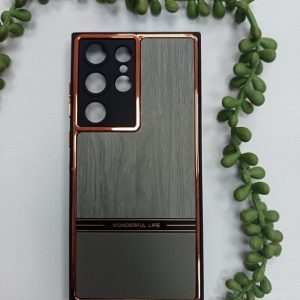 قاب طرح چوب طوسی سامسونگ S23 ultra کد 2739