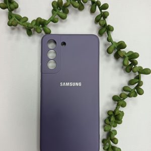 قاب سیلیکونی بنفش سامسونگ S21 fe کد 842