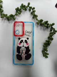 قاب پاندا شفاف سامسونگ S21 fe کد 801