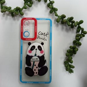 قاب پاندا شفاف سامسونگ S21 fe کد 801