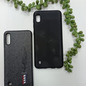 قاب چرم مشکی سامسونگ A10 کد 2707