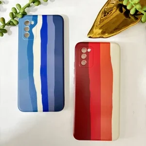 قاب سیلیکونی اب رنگی سامسونگ مدل a02s  کد 1264