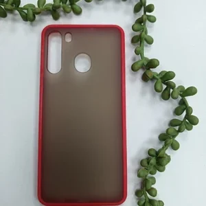 قاب طرح پشت مات سامسونگ A21 کد 3021