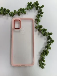 قاب ساده دور رنگ صورتی ملیح سامسونگ A21 S کد 2690