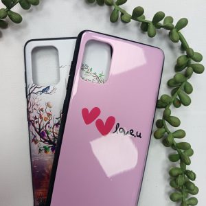 قاب طرح گوزن و قلب سامسونگ A71 کد 3023