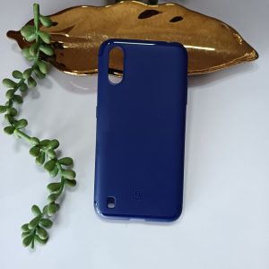 قاب سیلیکونی سورمه ای A01 کد 2