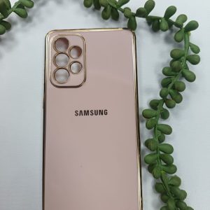 قاب دور طلایی سامسونگ A73 کد ۸۱۱
