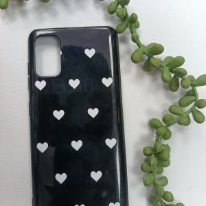قاب طرح قلب سامسونگ A41 کد 3057