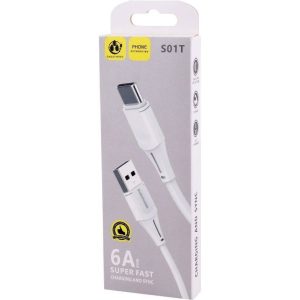 کابل USB - TYPE-C مدل S01T کد 3068