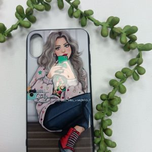 قاب دخترانه آیفون X / XS کد 2180